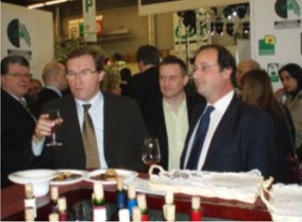 Franois Hollande, ancien Secrtaire Gnral du Parti Socialiste, au Salon 2007